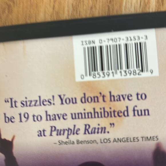 Prince Purple Rain DVD. Now playing in N Y Enjoy this DVD at home. - Picture 5 of 5